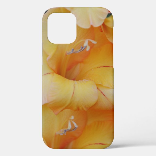 Golden Yellow Flower Floral Art Phone Case (Back)