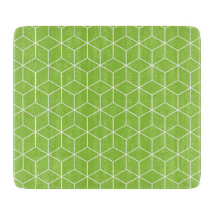 Golden Yellow Leafy Vine Pattern  Cutting Board