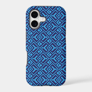 Golden Yellow Leafy Vine Pattern iPhone Case