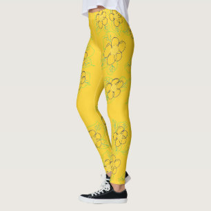 Golden Yellow Sportswear Leggings
