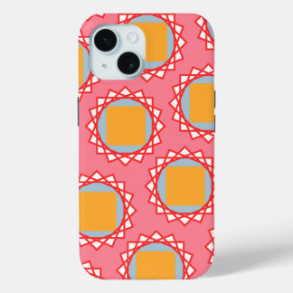 Golden Yellow Square  iPhone 15 Case