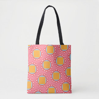 Golden Yellow Square  Tote Bag