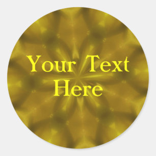 Golden Yellow Stickers