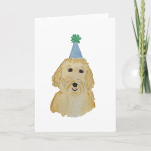 Goldendoodle Birthday Card