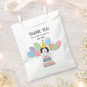 Goldendoodle Birthday Party Thank You Favour Bag