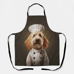 Goldendoodle Chef Cooking Apron