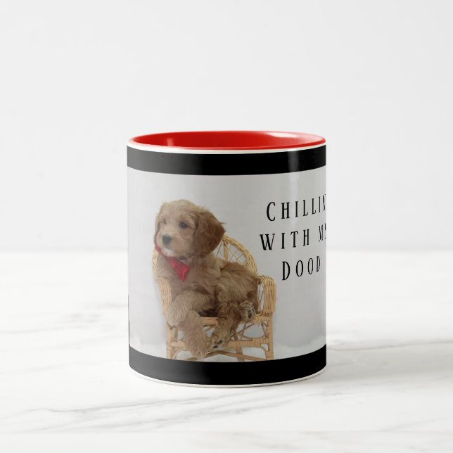 Goldendoodle coffee mug (Center)