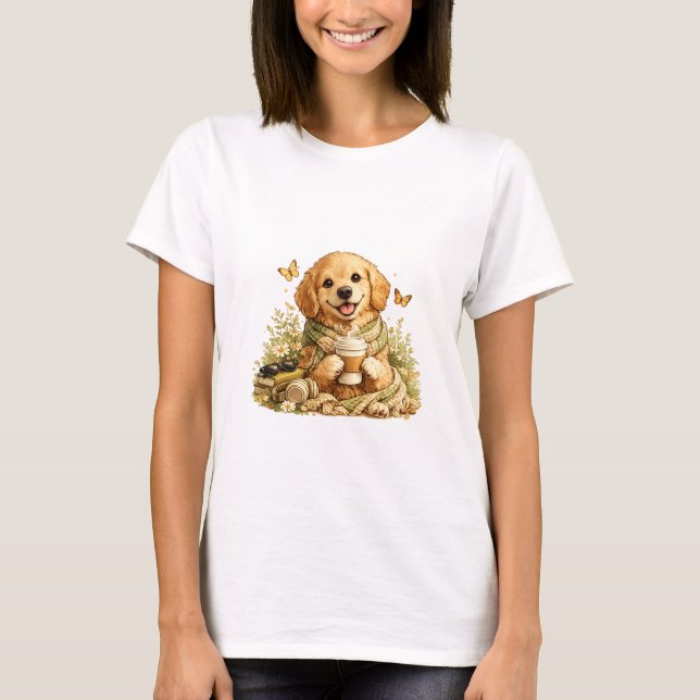Goldendoodle Coffee Shirt (Front)