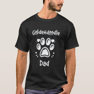 Goldendoodle Dad Golden Retriever Poodle Mix Dog O T-Shirt