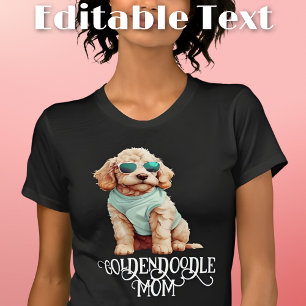 Goldendoodle Dog Mom Sunglasses T-Shirt