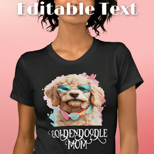Goldendoodle Dog Mum Sunglasses T-Shirt