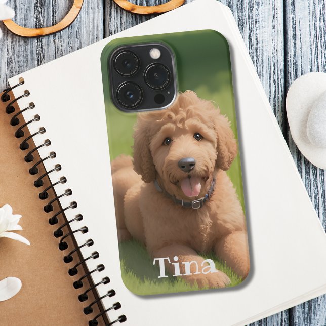 Goldendoodle Dog Personalised iPhone Case (Creator Uploaded)