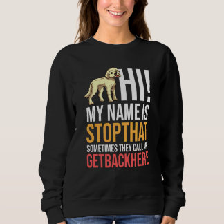 Goldendoodle Dog   Puppies Owner Sweatshirt