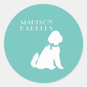 Goldendoodle Dog Puppy Labradoodle Classic Round Sticker