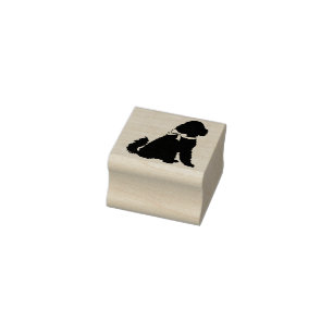 Goldendoodle Dog Puppy Labradoodle Rubber Stamp