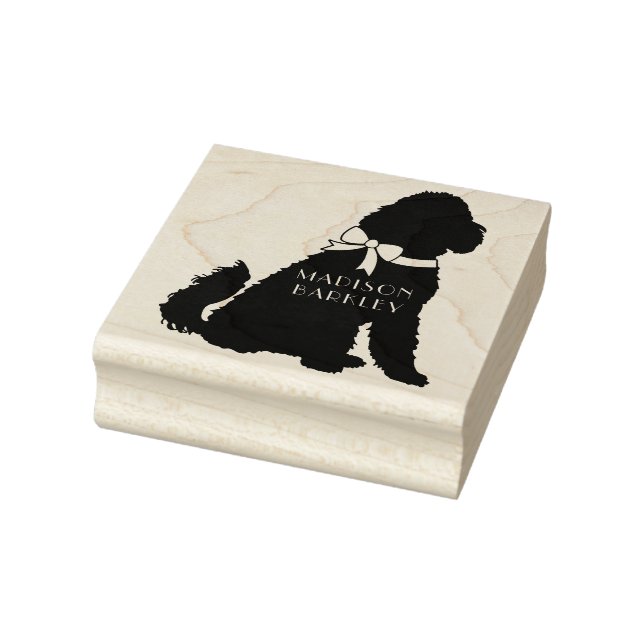 Goldendoodle Dog Puppy Labradoodle Rubber Stamp (Stamp)
