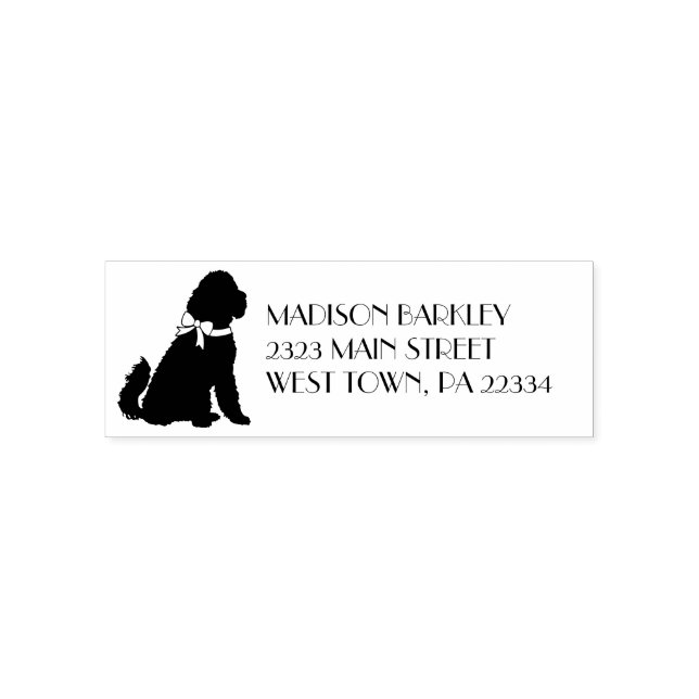 Goldendoodle Dog Puppy Labradoodle Self-inking Stamp (Design)