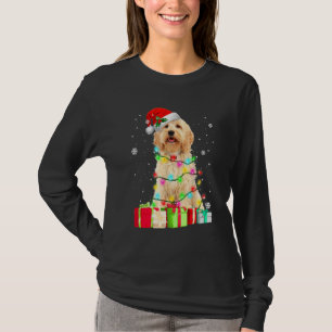 Goldendoodle Dog Tree Christmas Sweater Xmas Pet D