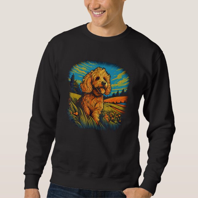 Goldendoodle Dood  Doodle Dog Golden Doodle 26 Sweatshirt (Front)