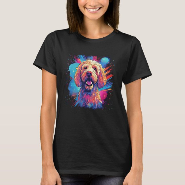 Goldendoodle Dood  Doodle Dog Golden Doodle 6 T-Shirt (Front)
