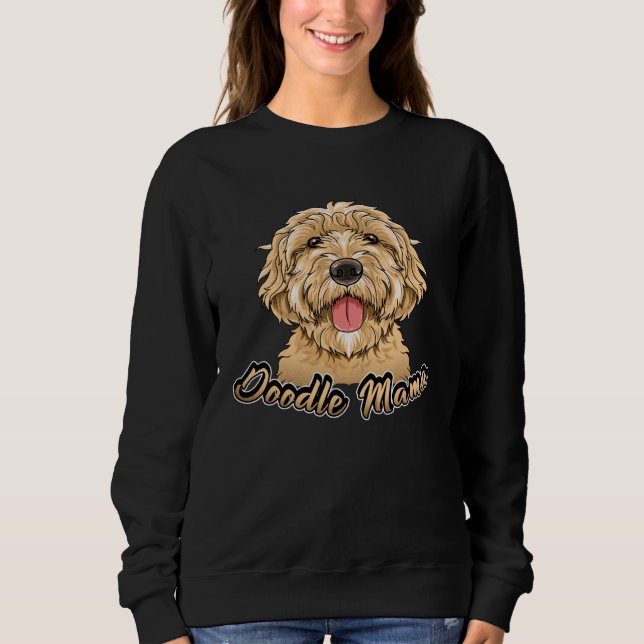 GoldenDoodle  for Women Girls Kids Doodle Mama Sweatshirt (Front)