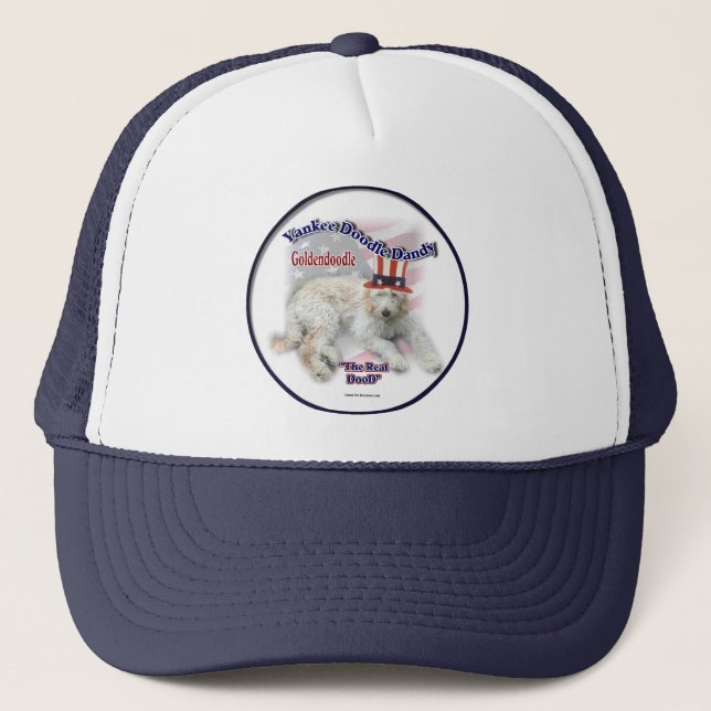 Goldendoodle Gifts Trucker Hat (Front)