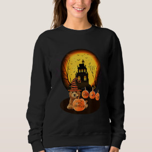 Goldendoodle Halloween For Kids Mom Dad Love Dog Sweatshirt