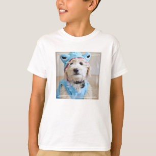 Goldendoodle In Shark Costume T-Shirt