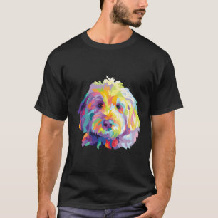 Goldendoodle Labradoodle Colourful T-Shirt