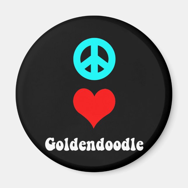 goldendoodle magnet (Front)