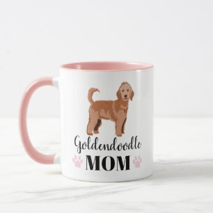 Goldendoodle Mom with personalized photo Mug