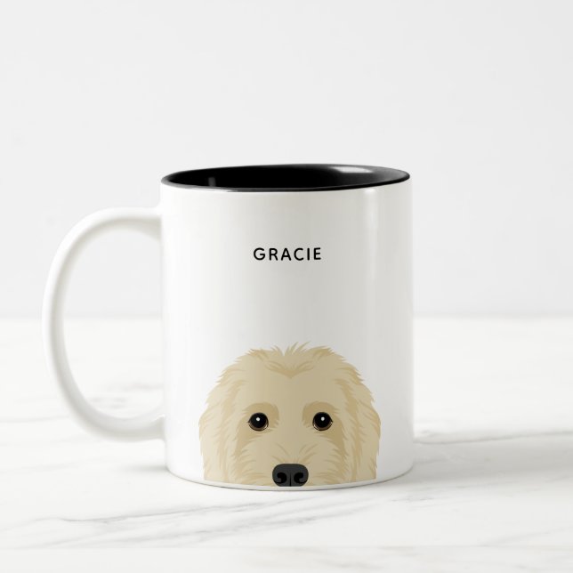 Goldendoodle Mugs (Left)
