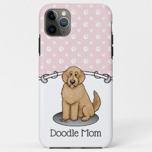 Goldendoodle Mum Doodle Mum (golden red) Dog mum iPhone 11 Pro Max Case