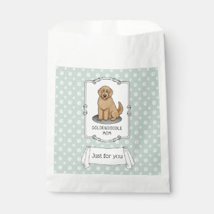 Goldendoodle Mum Doodle Mum (golden red) Dog mum Favour Bag