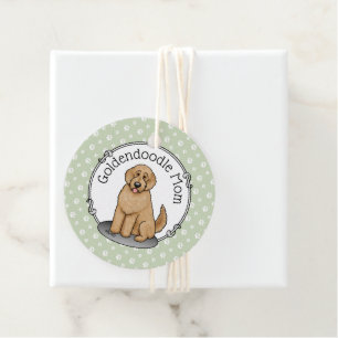 Goldendoodle Mum Doodle Mum (golden red) Dog mum Favour Tags