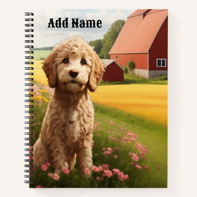Goldendoodle Notebook (Front)