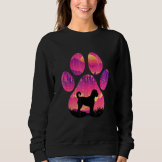 Goldendoodle Paw Mum Dad Dog Lover Women Men Sweatshirt