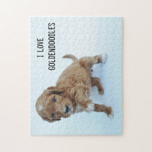 Goldendoodle Puppy Jigsaw Puzzle