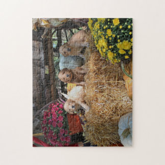 Goldendoodle puppy jigsaw puzzle