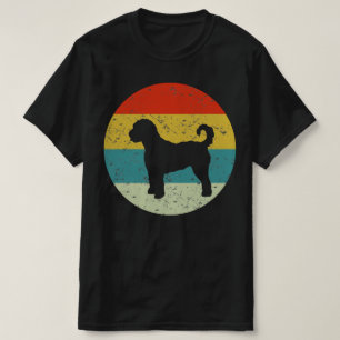 goldendoodle retro vintage silhouette 70s T-Shirt