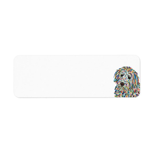 Goldendoodle Return Address Label (Front)