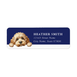 Goldendoodle Return Address Labels