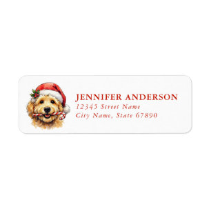 Goldendoodle Return Address Labels
