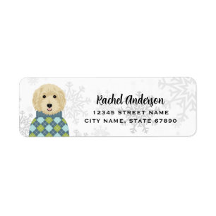 Goldendoodle Return Address Labels