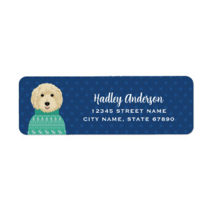 Goldendoodle Return Address Labels