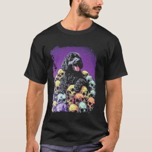 Goldendoodle Skeleton Cute Gothic T-Shirt