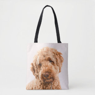Goldendoodle Studio Portrait Tote Bag