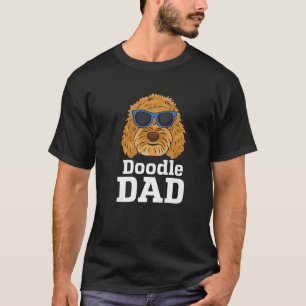 Goldendoodle The Doodle Dad Mum Kids Dog Lover T-Shirt