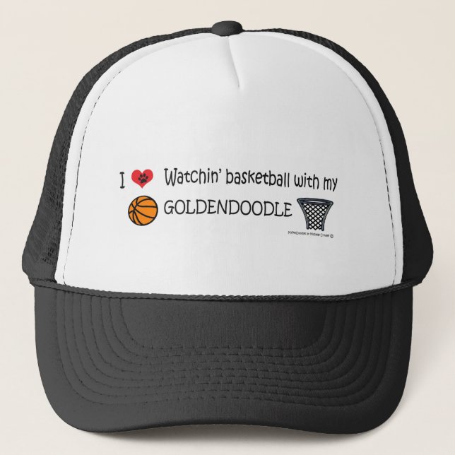 GOLDENDOODLE TRUCKER HAT (Front)