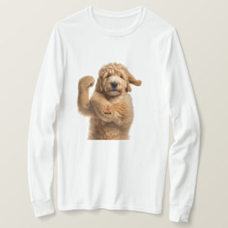 Goldendoodle workout Dog Mum Dog Dad funny gift T- T-Shirt